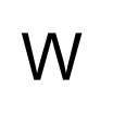 W